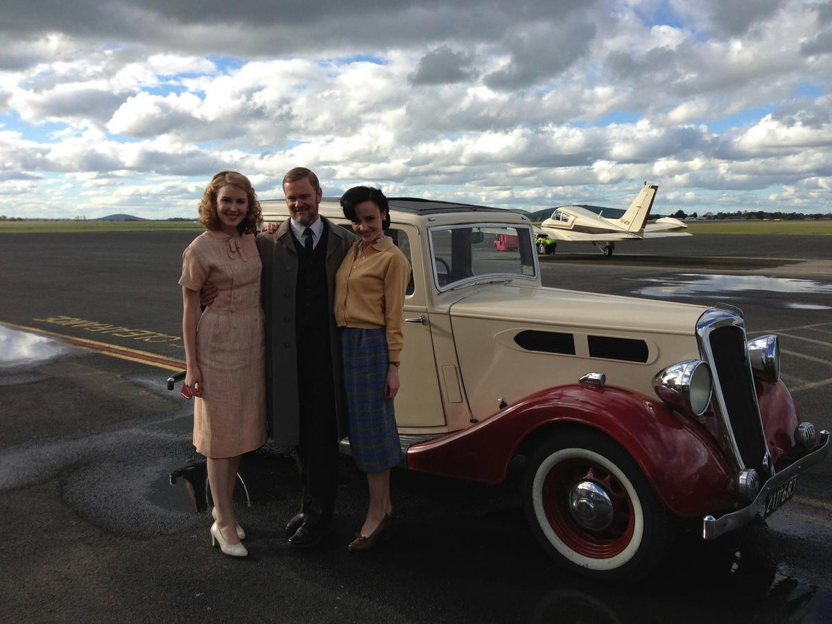 Airport Scene in "Smoke & Mirrors"