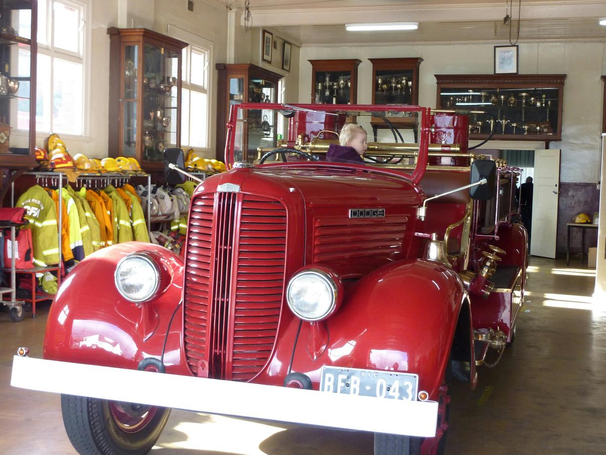Old Fire Tender as used in the Dr Blake Series.