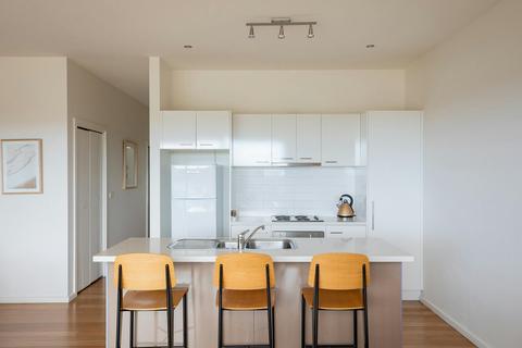 two bedroom waterfront apartment kitchen