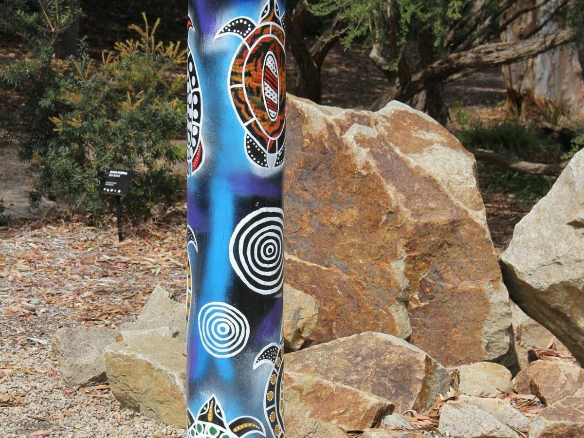 Dreaming Poles at George Pentland Botanic Gardens