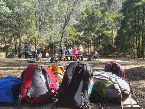 A well-earned picnic lunch