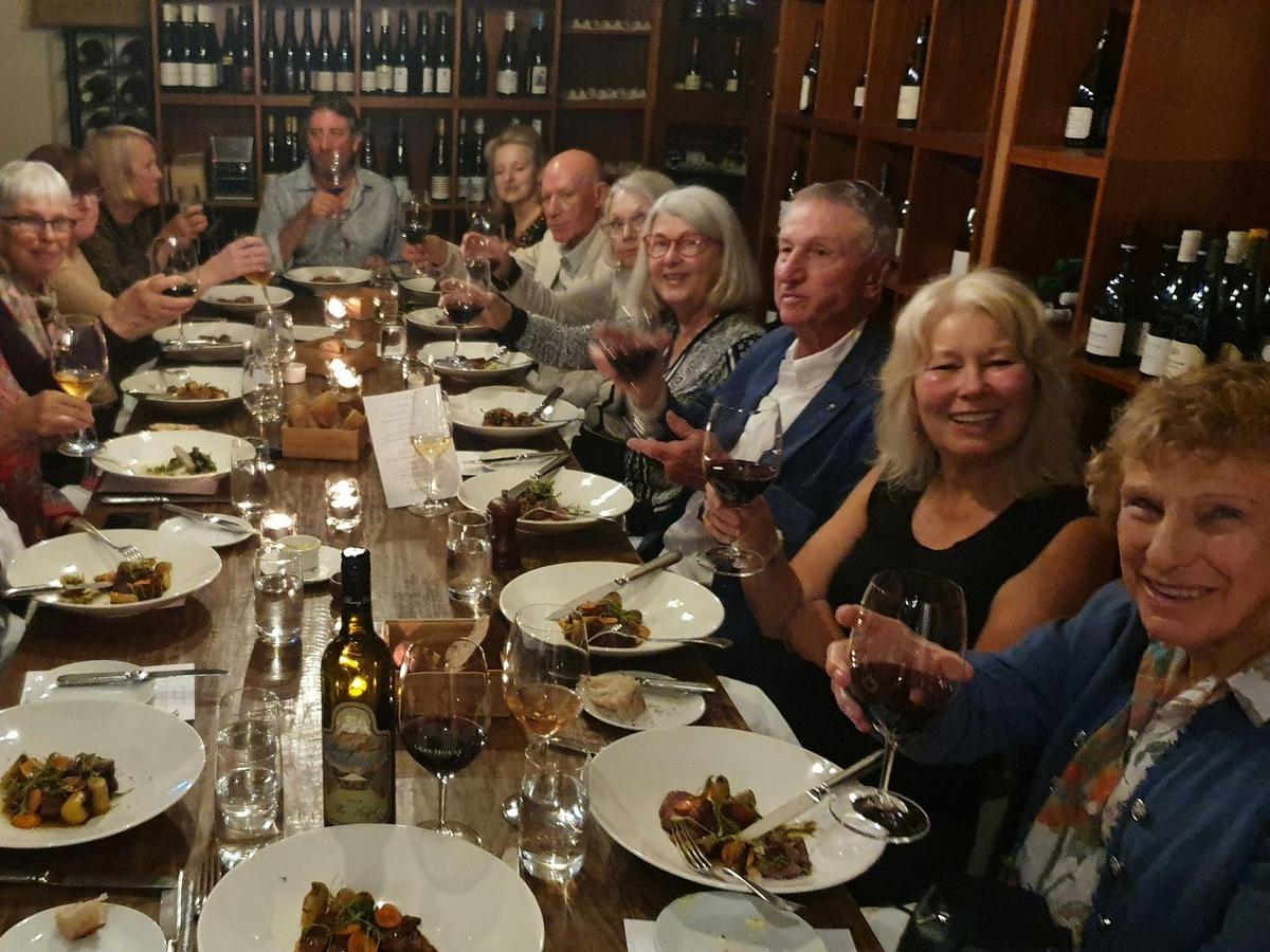 Dining at the Lake House Restaurant in Daylesford