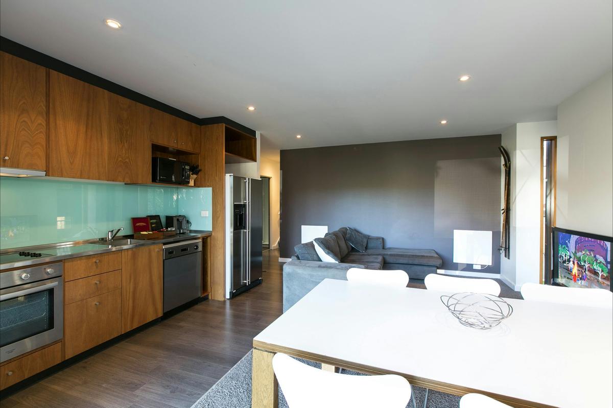 Open plan living area