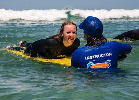 Learn to surf