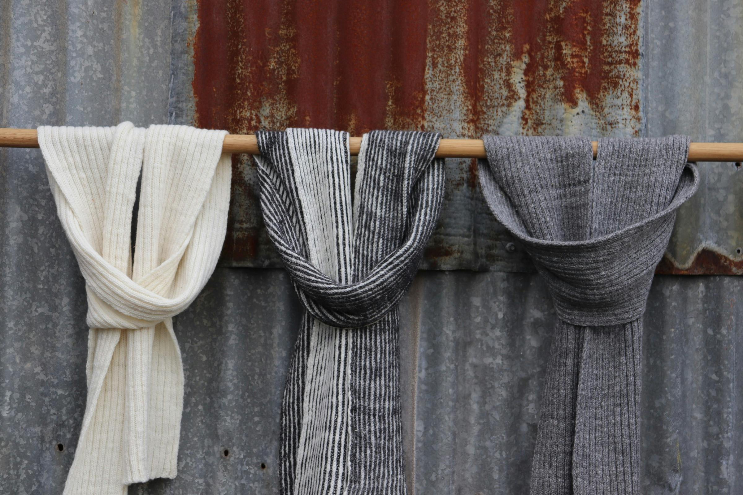 3 scarves