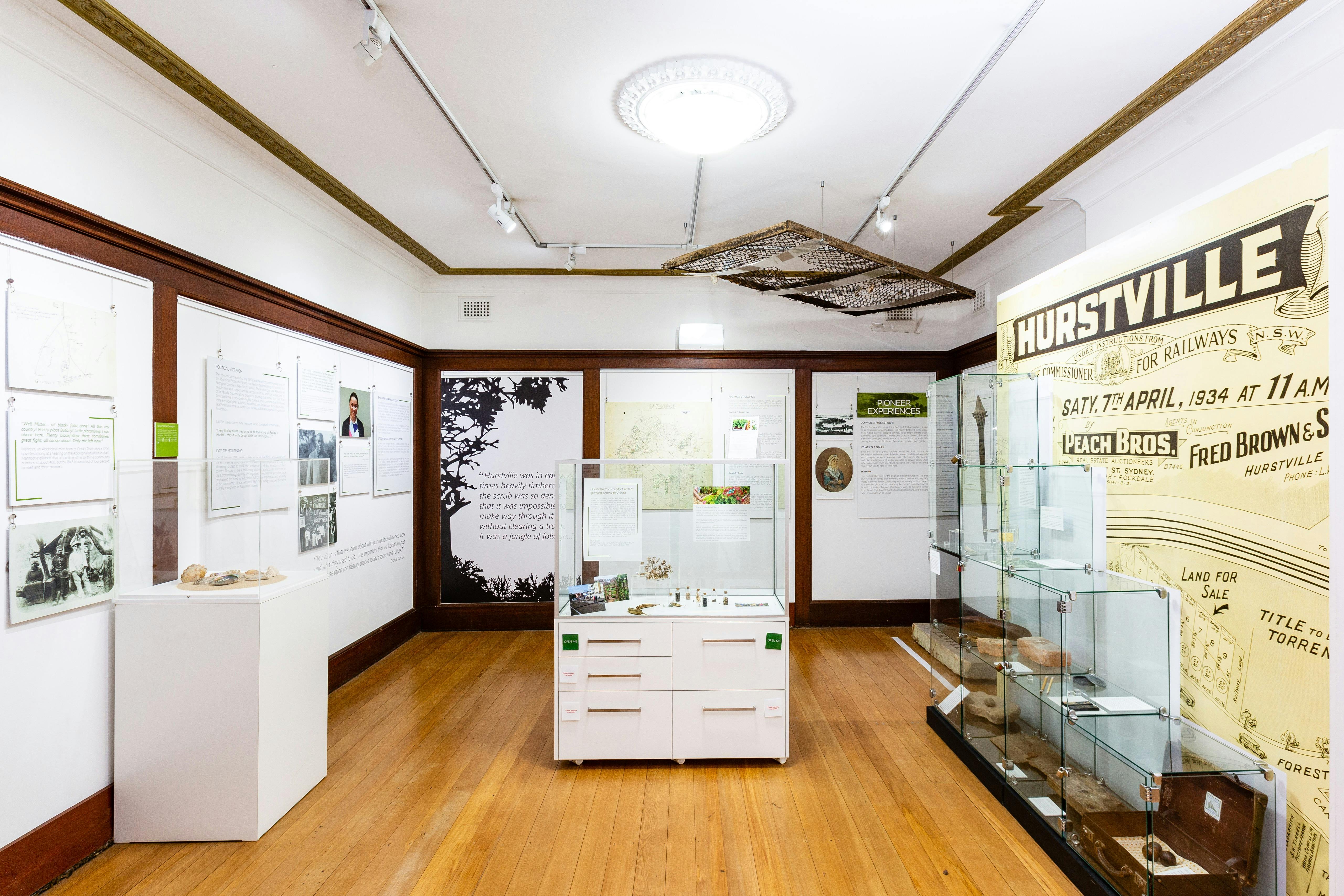 Permanent exhibition St George Stories: People - Places - Community