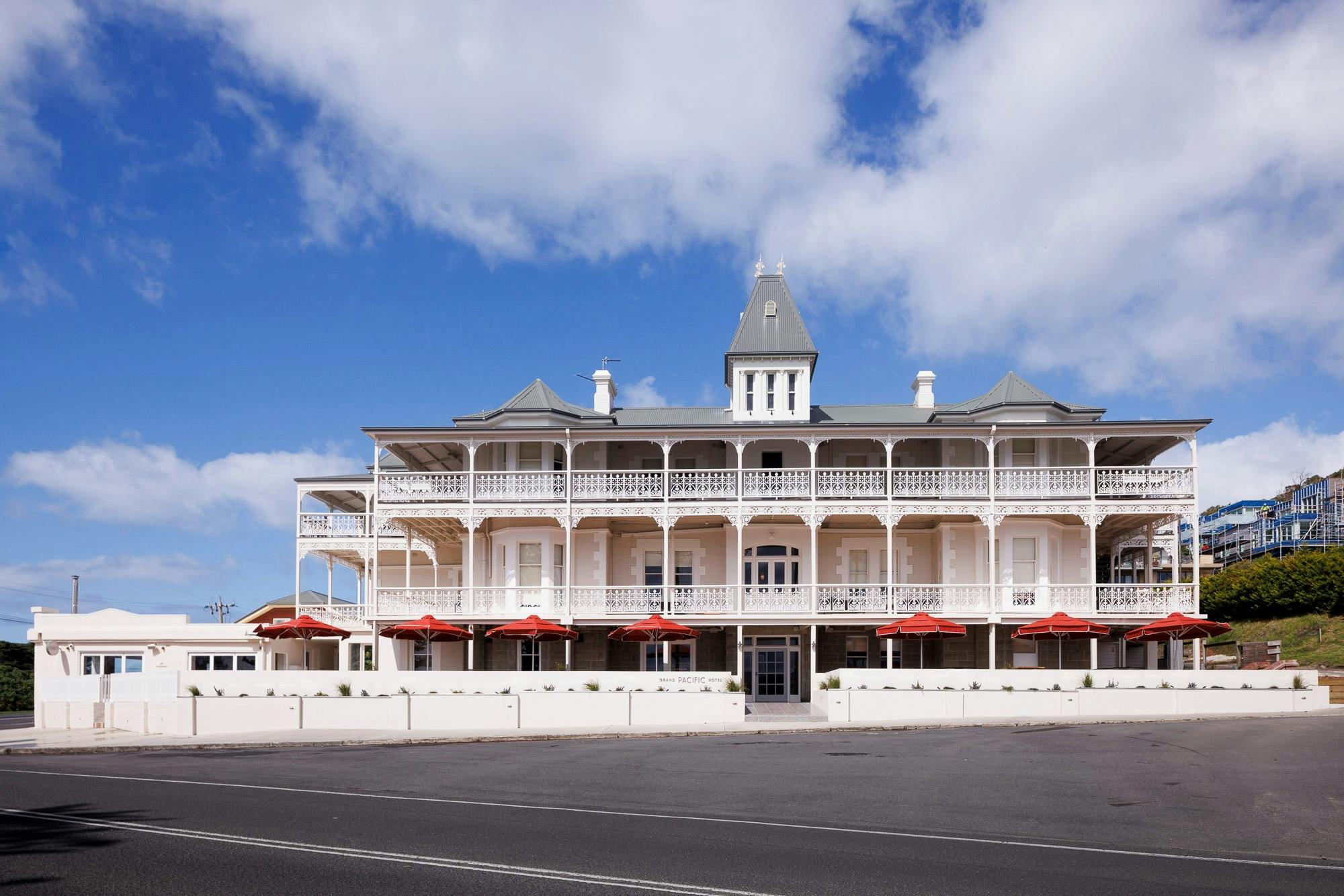 Grand Pacific Hotel during the day