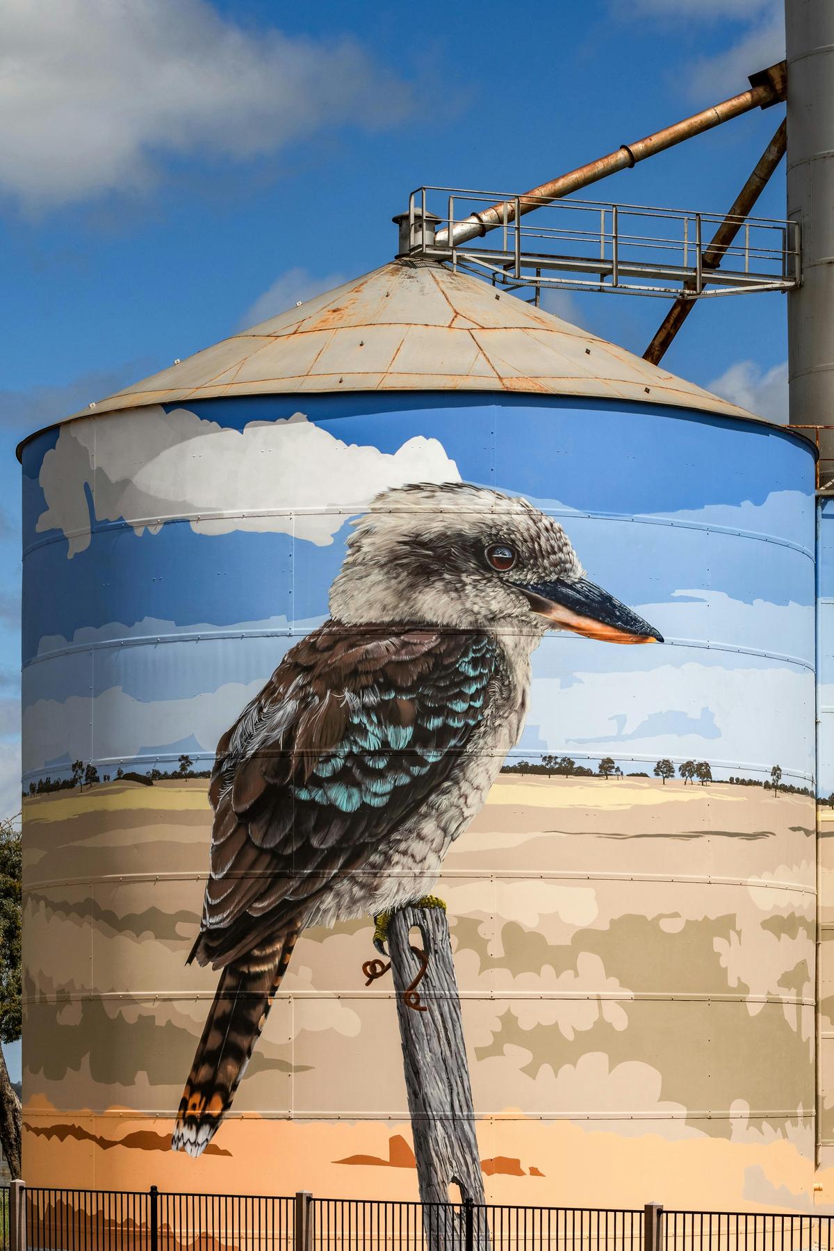 Goroke Silo Art
