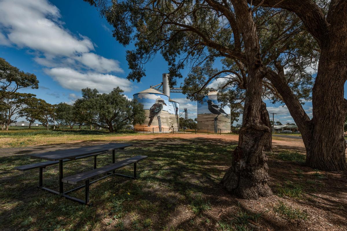Goroke Silo Art