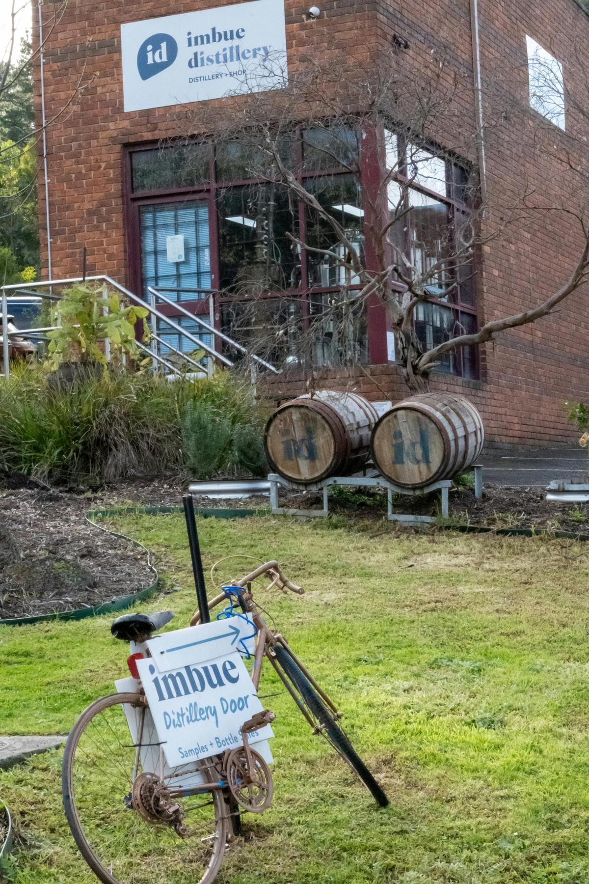 Outside Imbue Distillery