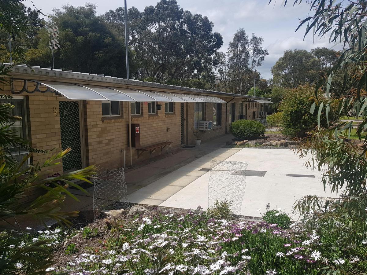 Outside of apartments