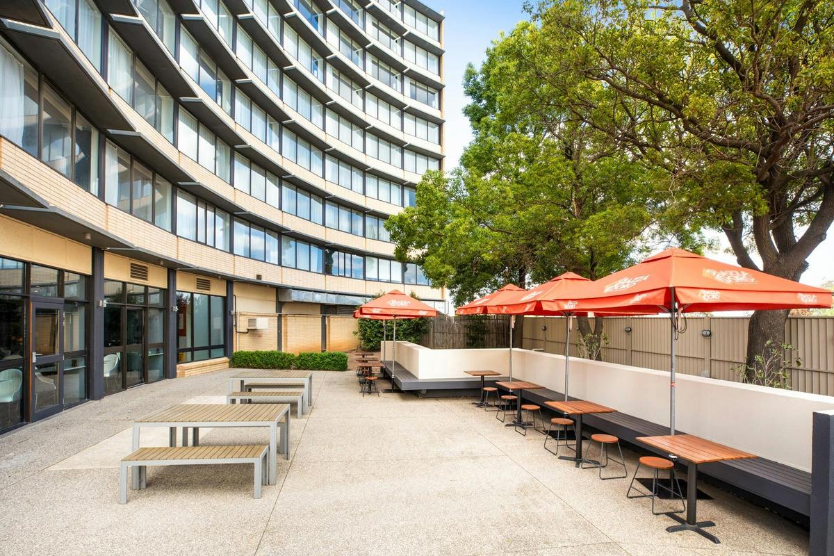 Sit and enjoy the sun at our outdoor terrace