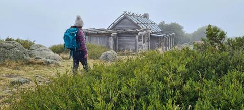 At Craig's Hut.