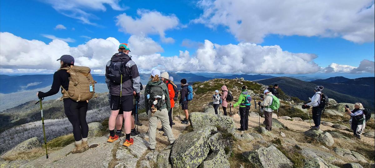 360 degree views from the summit of Mt Stirling.