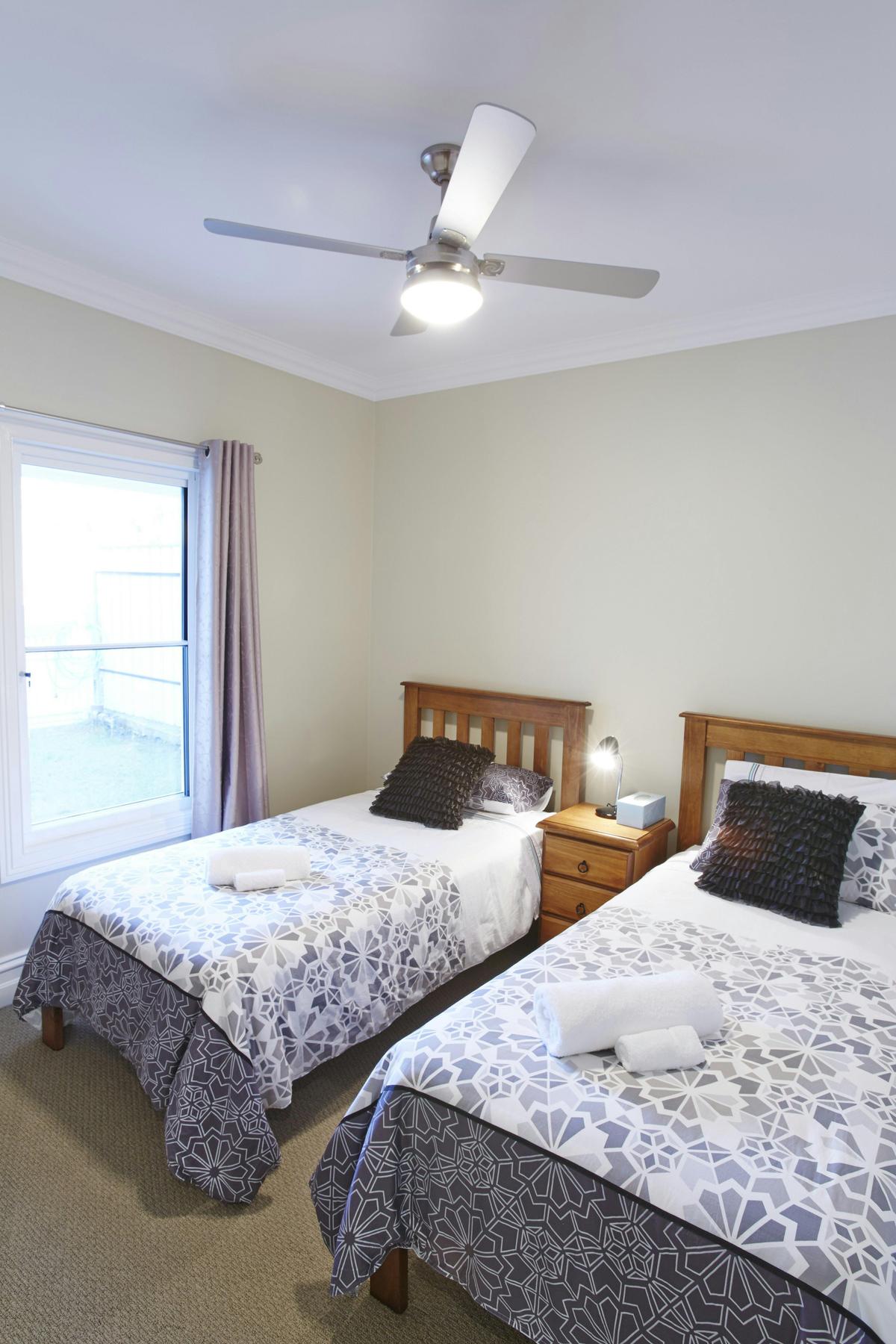 Two single beds