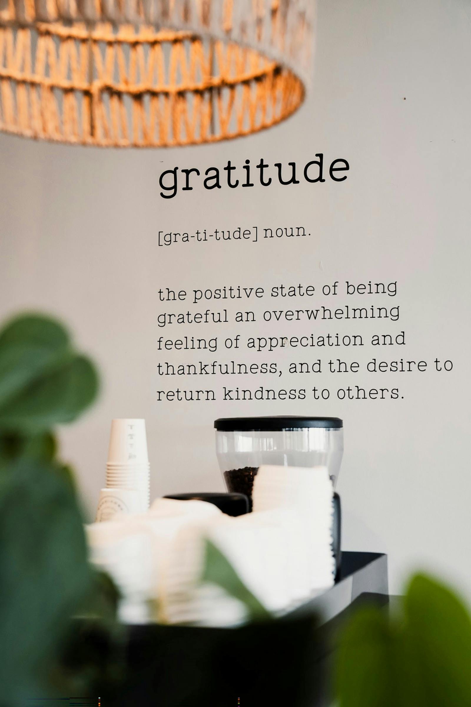 Gratitude