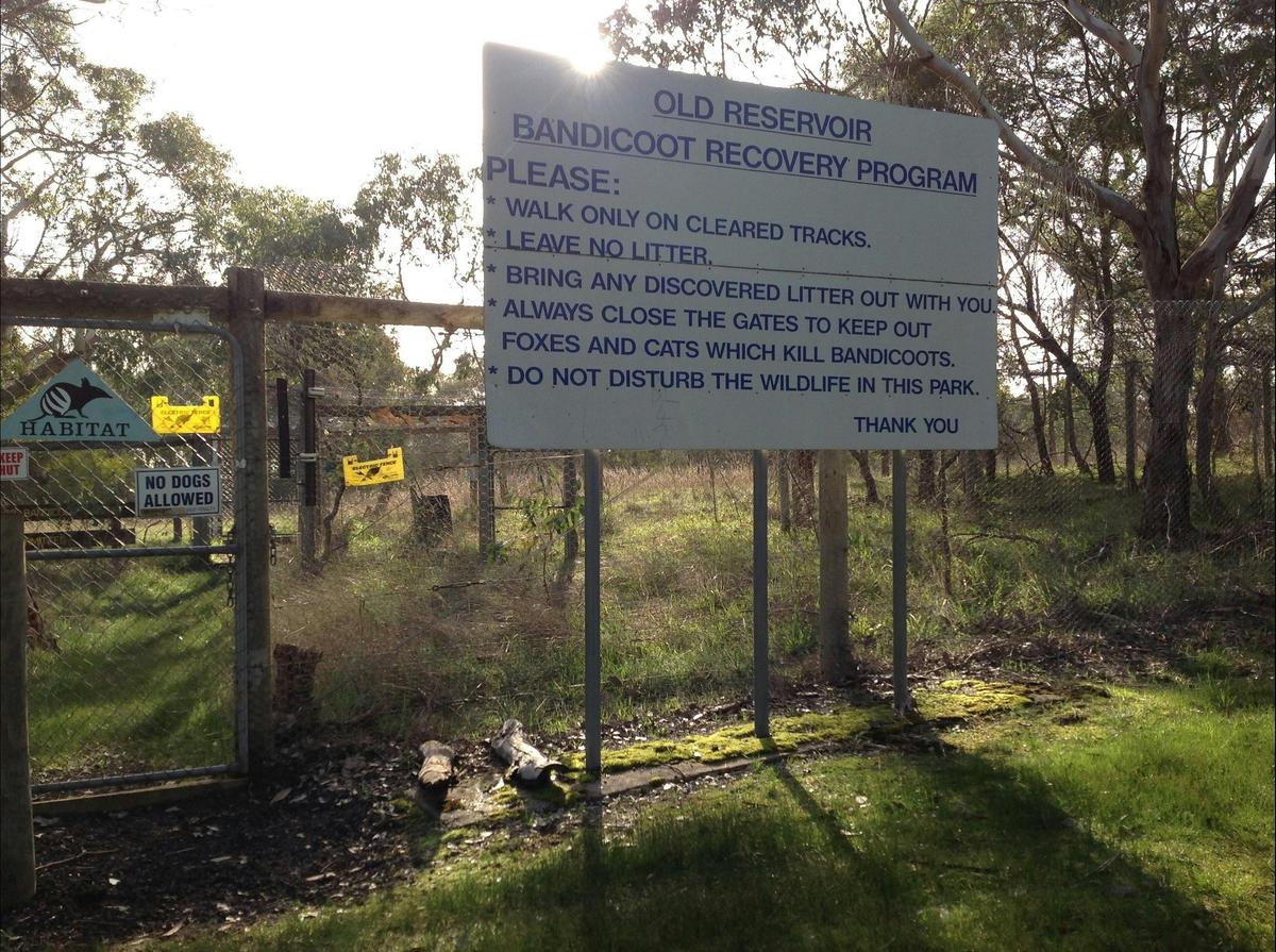 The Bandicoot Parklands Walk
