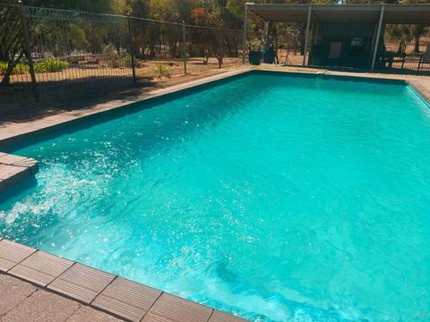 Enjoy a dip in the pool