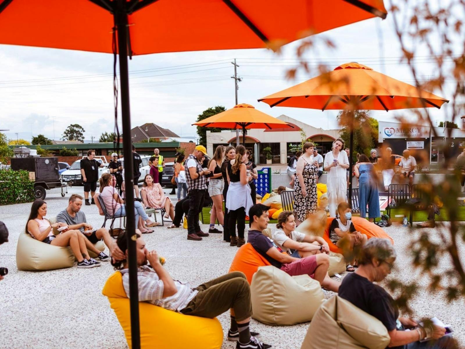 Gippsland Performing Arts Centre Outdoors Area