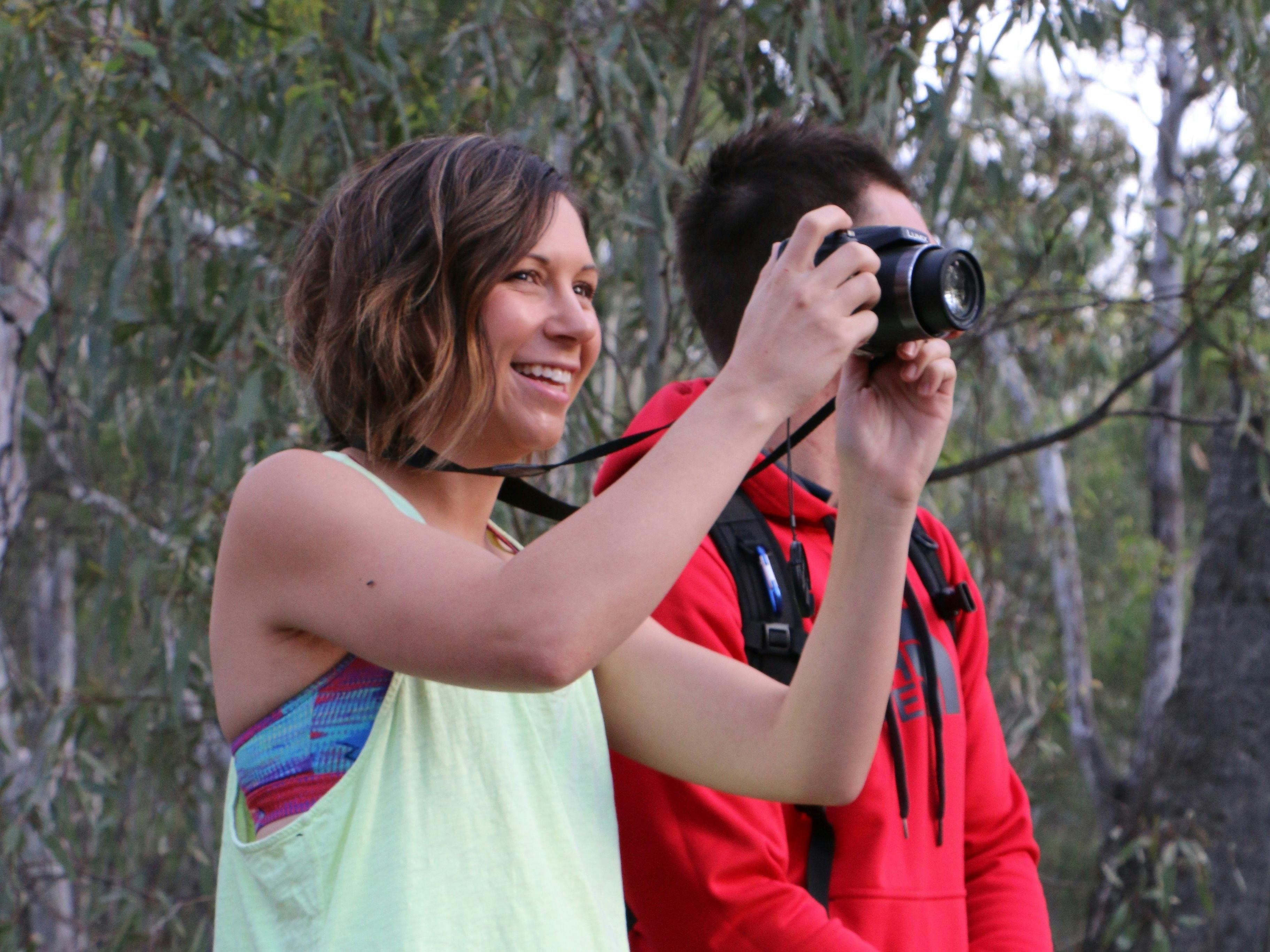 The magnificent forests present many photo opportunities