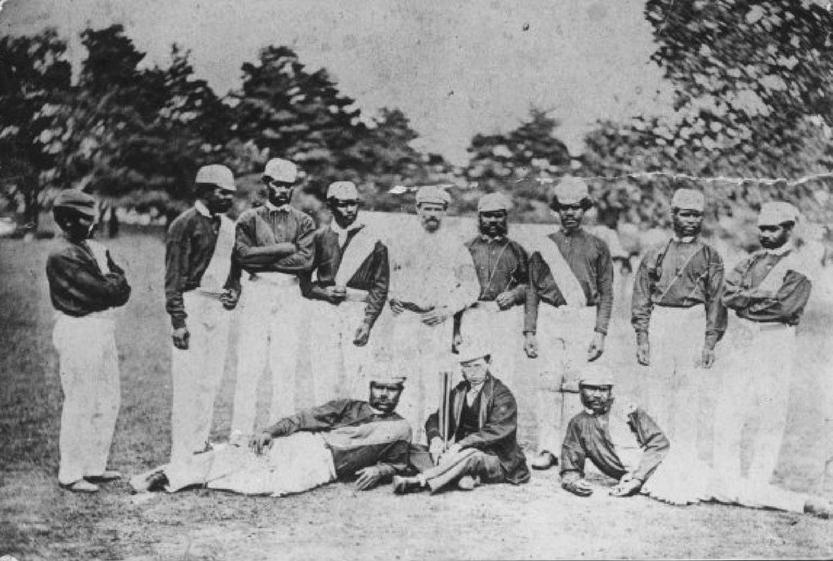 The First XI of 1868 in Swansea UK