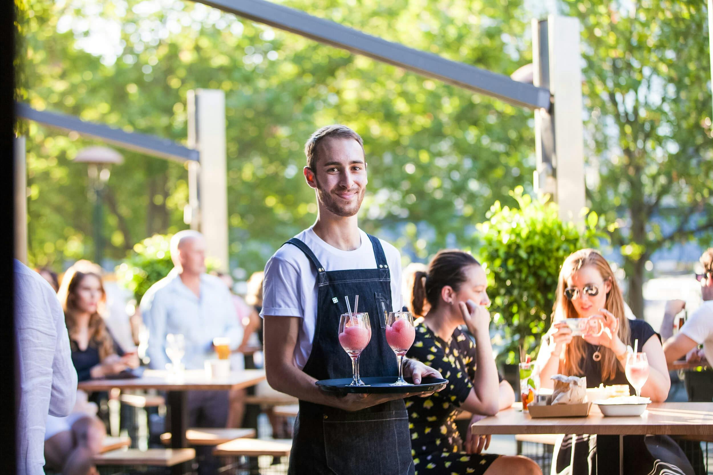 Over 30 different beers and 4 cocktails on tap