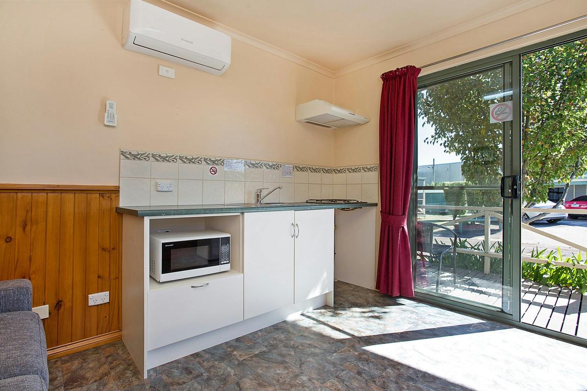 Kitchen and Living Area