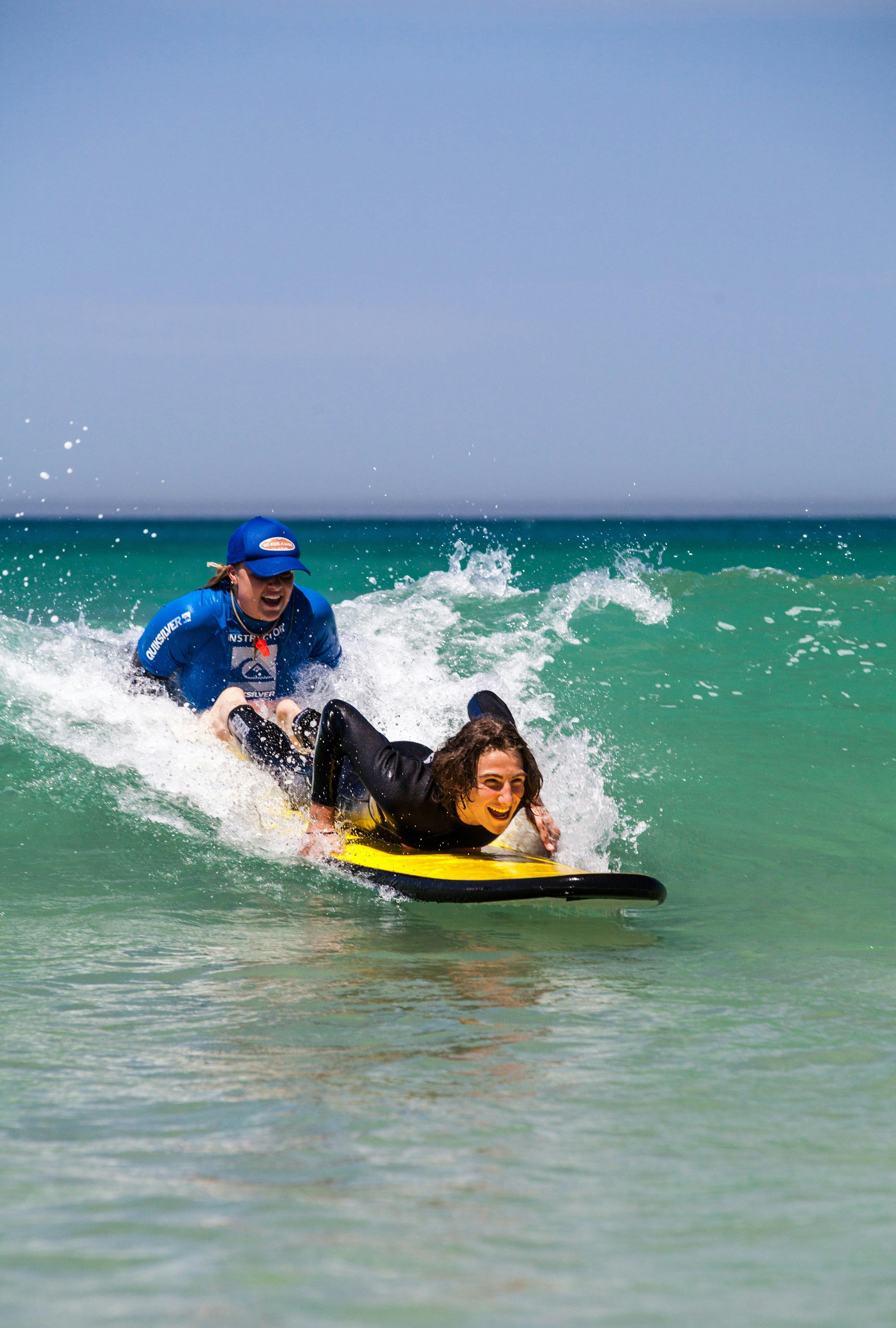 Surf lessons in Ocean Grove