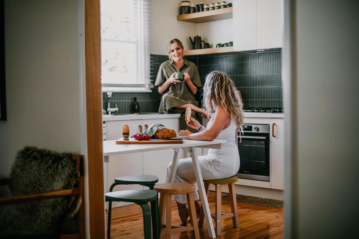 Relax in the kitchen