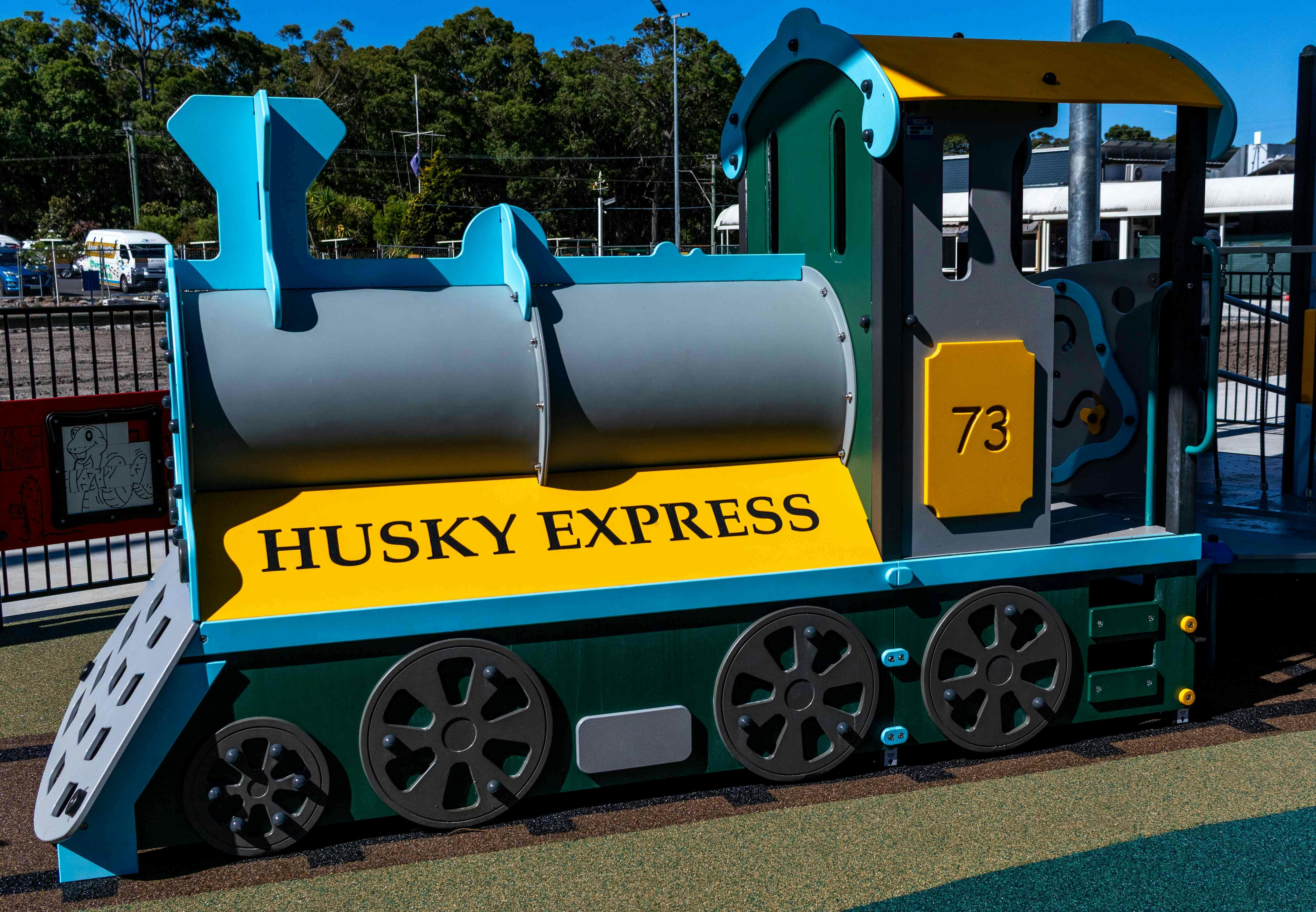 All Aboard the Husky Express