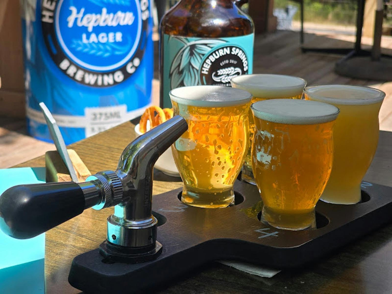 Hepburn Springs Brewing Co - Beer Paddle