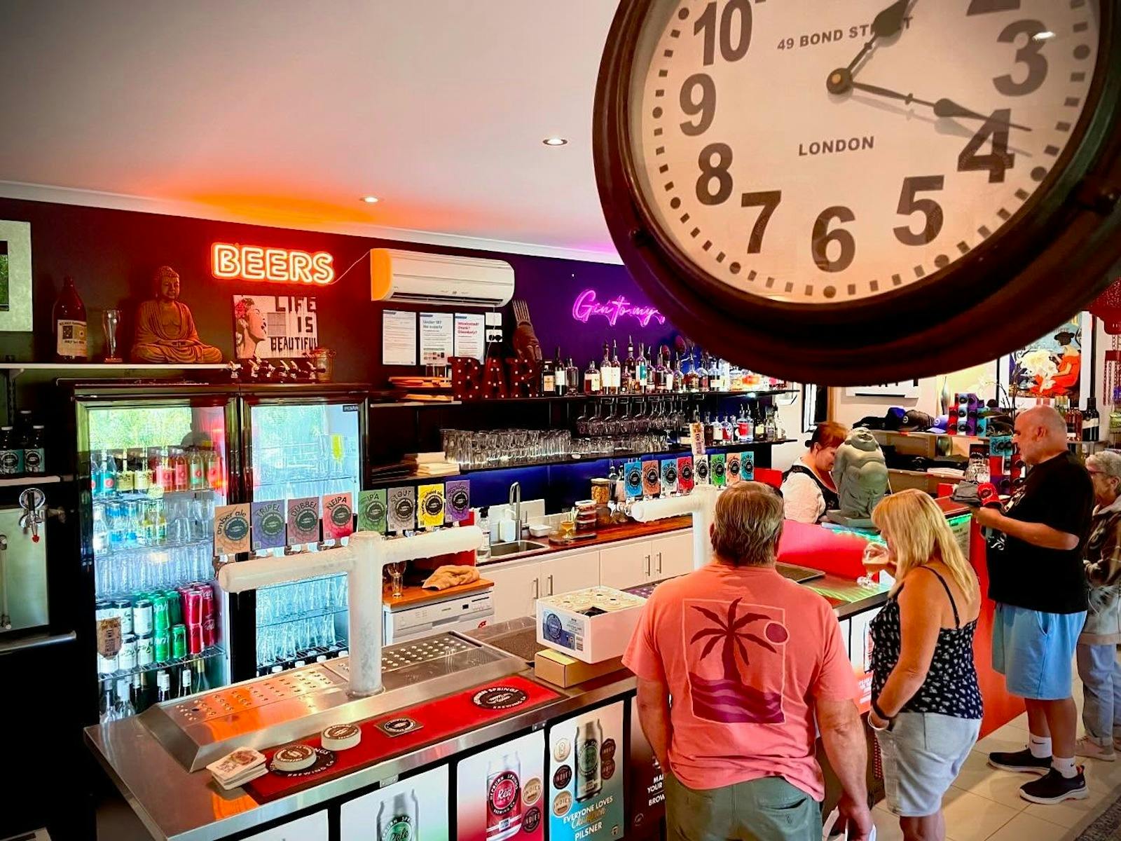 Hepburn Springs Brewing Co Front Bar