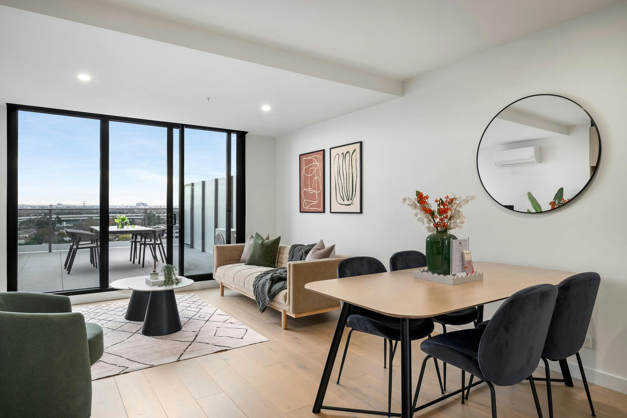 Living Room - Hobson Apartments by Urban Rest - Urban Rest