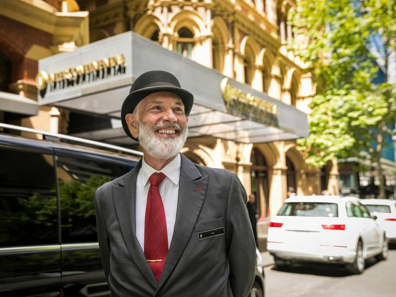 Main Entrance of InterContinental Melbourne The Rialto