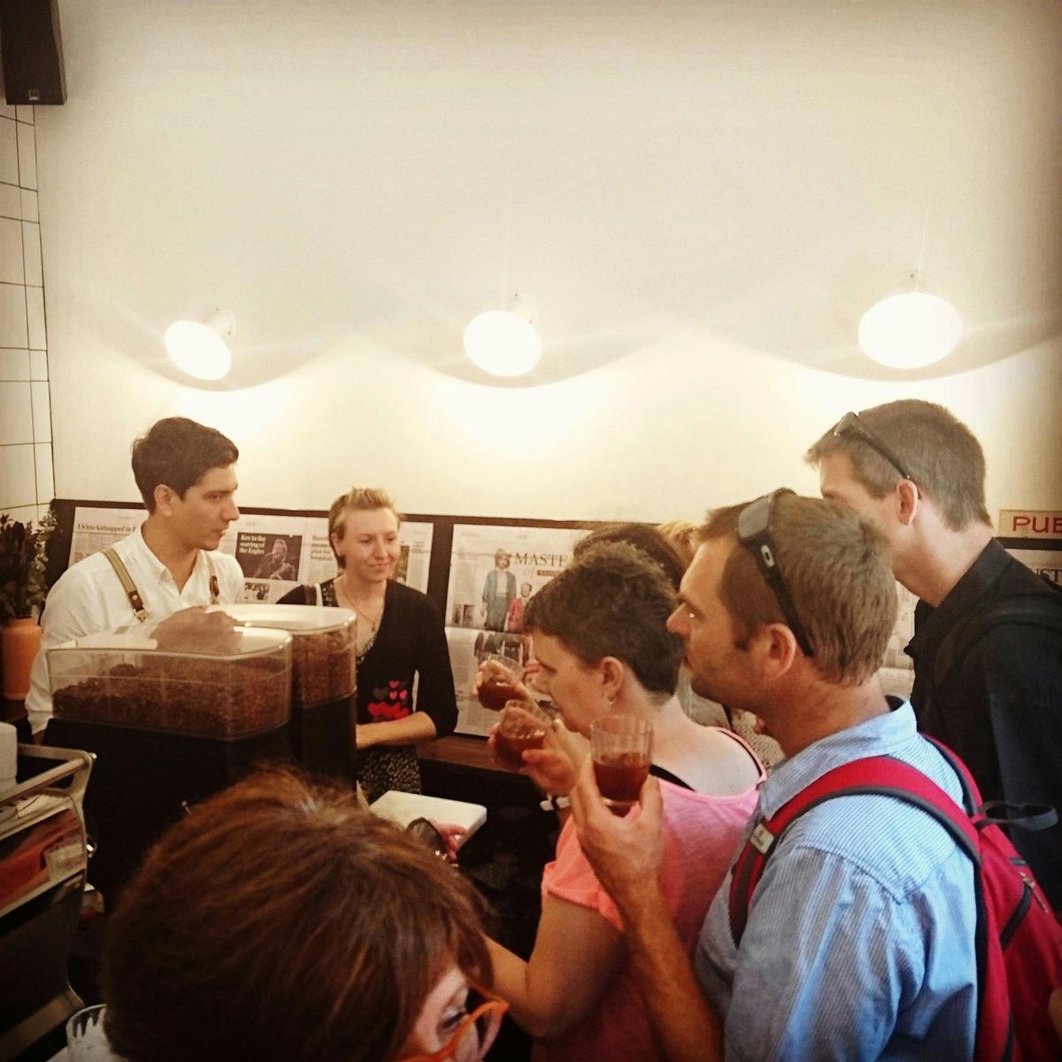 Meeting and learning about coffee and more