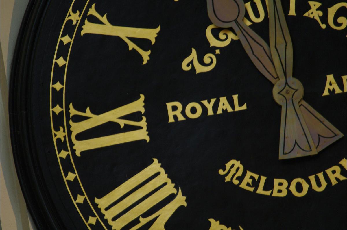 Royal Arcade Clock