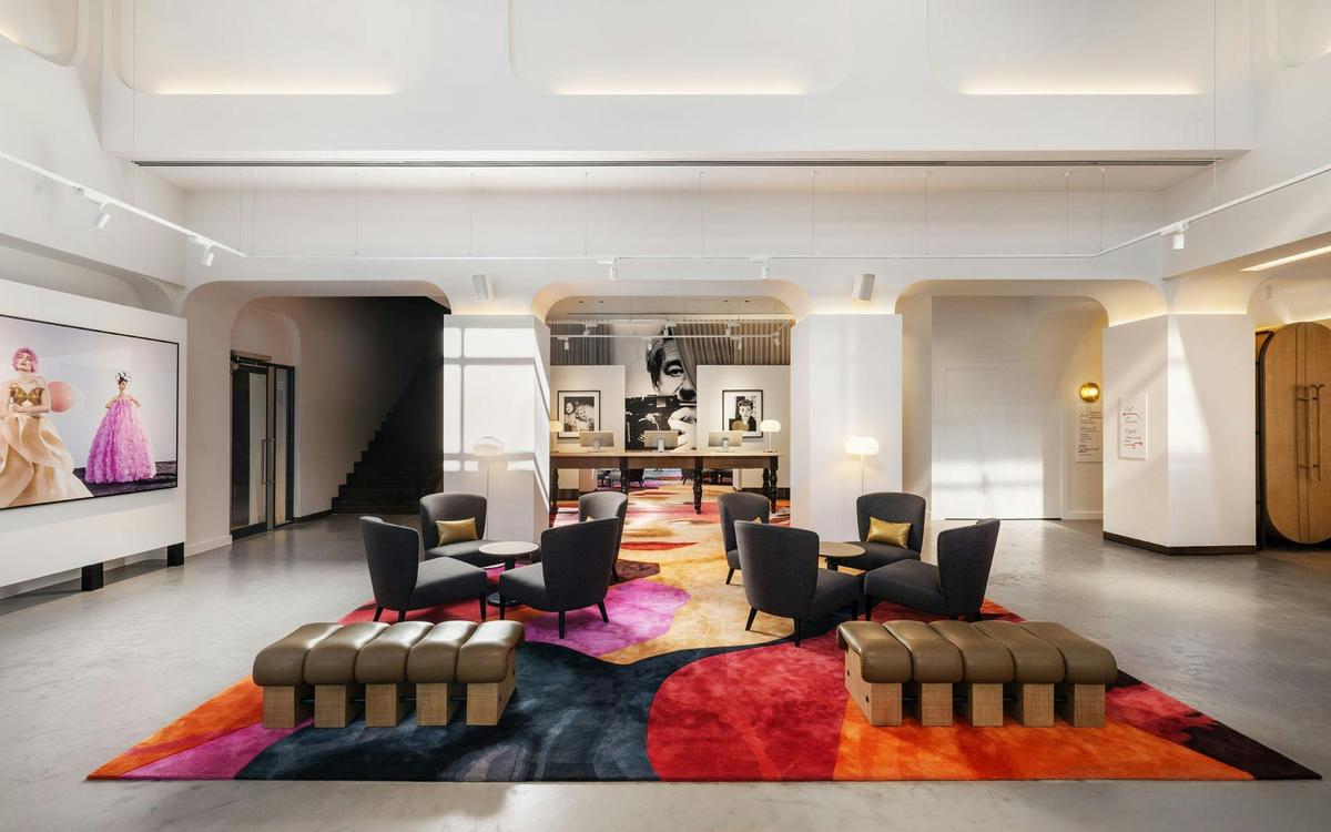 Hotel lobby
