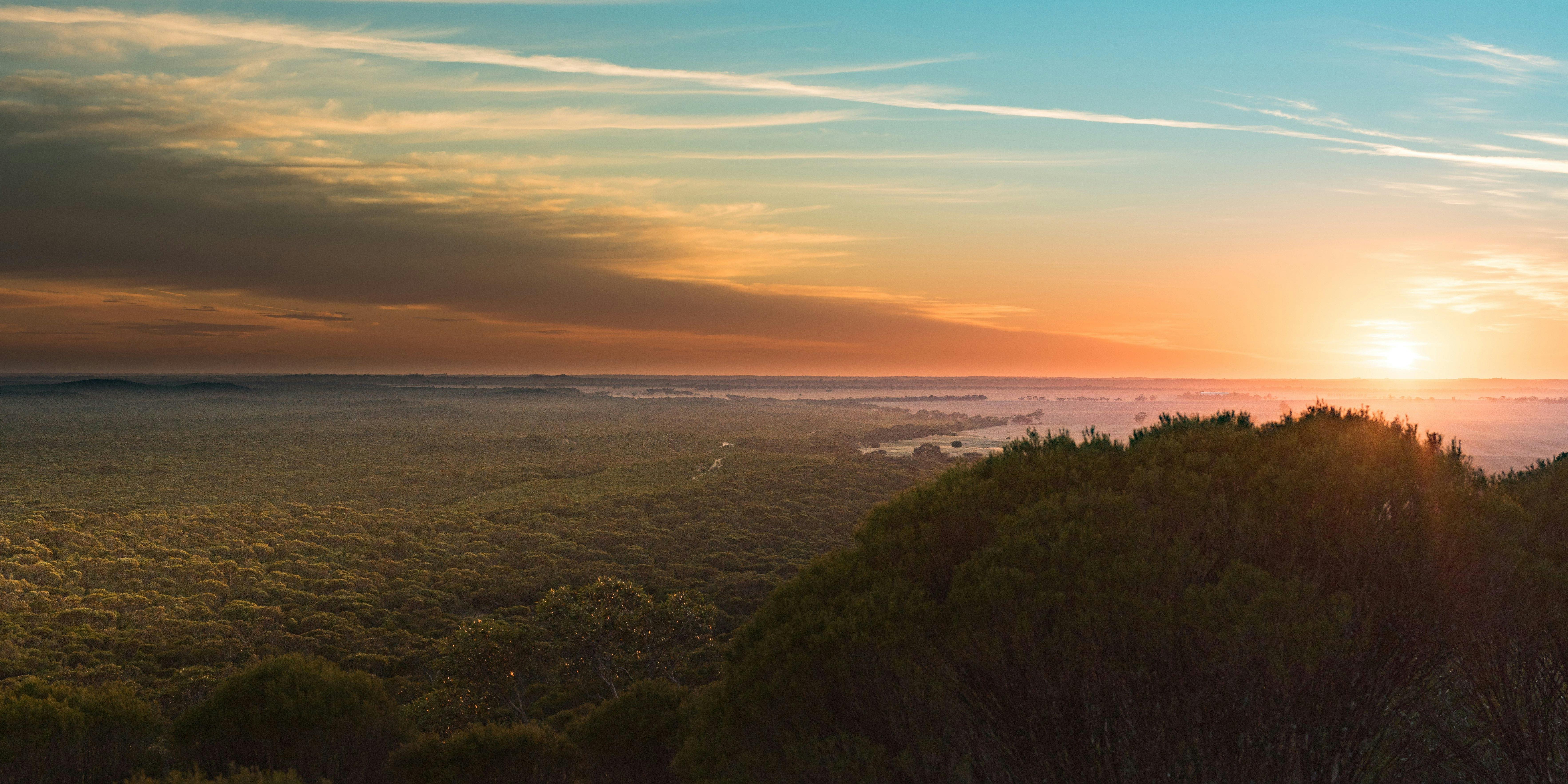 Hermans Hill sunset