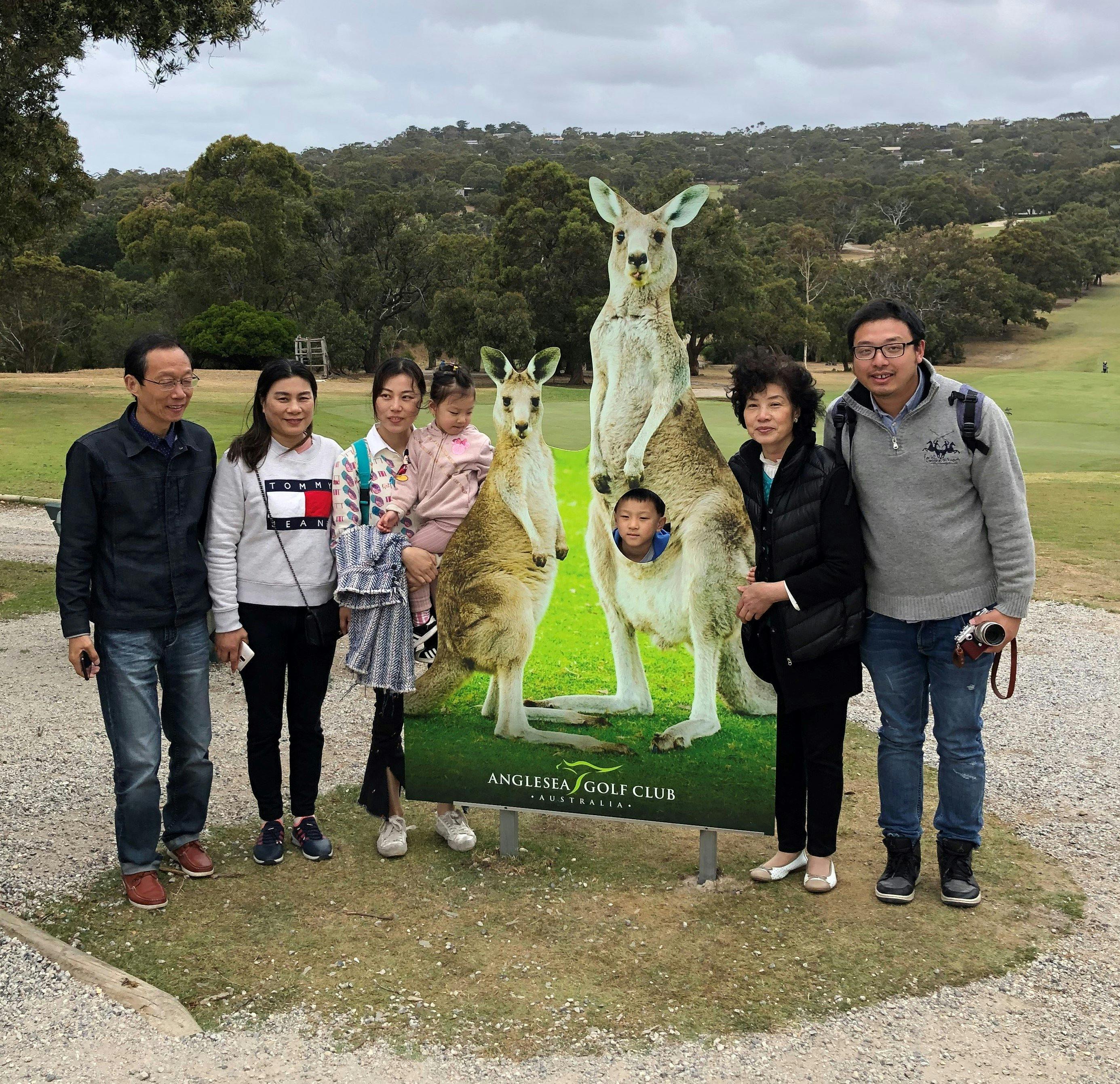 Family fun pics after a tour