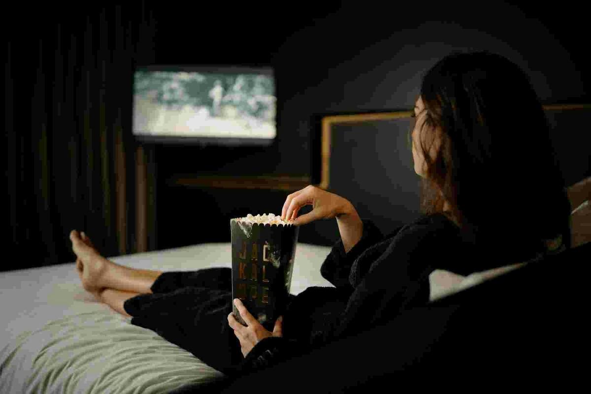 Indulge in the complimentary popcorn, ice cream and mini bar in the comfort of your room