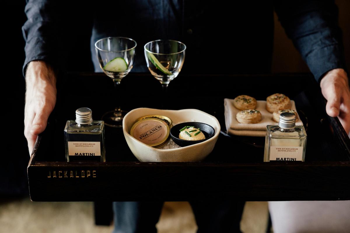 The spacious Terrace is the perfect spot for an In Room Dining experience