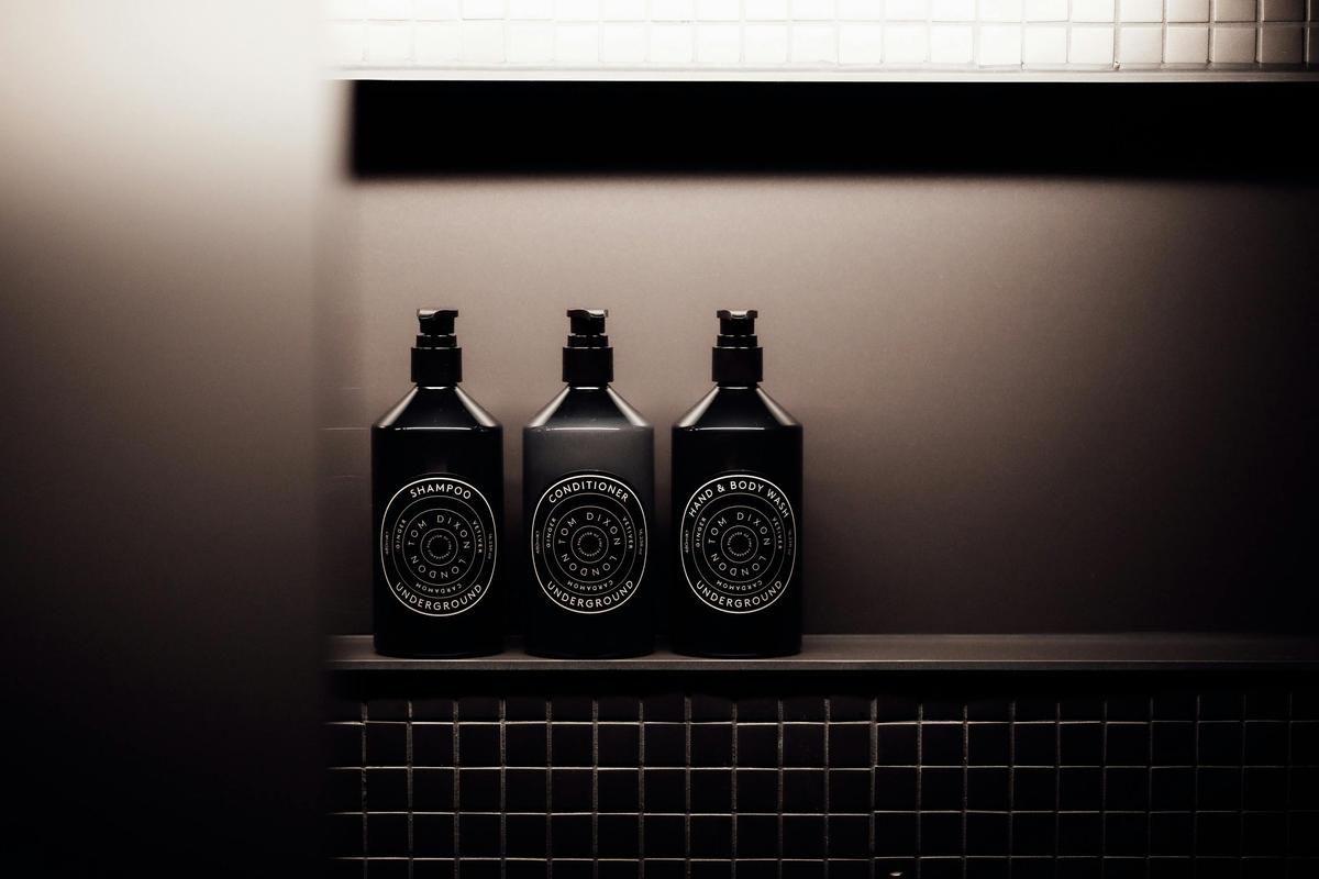 All rooms are supplied with Tom Dixon products- which you can purchase from our Boutique