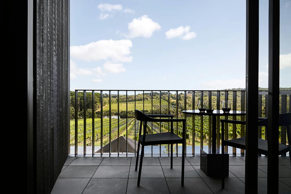 Vineyard View from the private Terrace