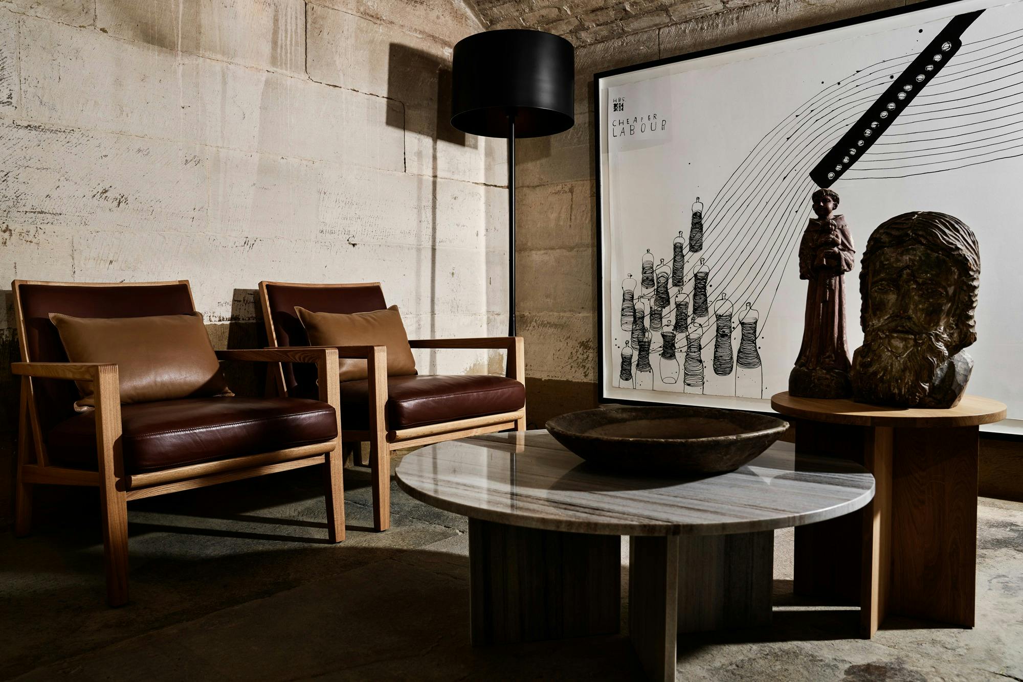 The original bank vault is a private dining room