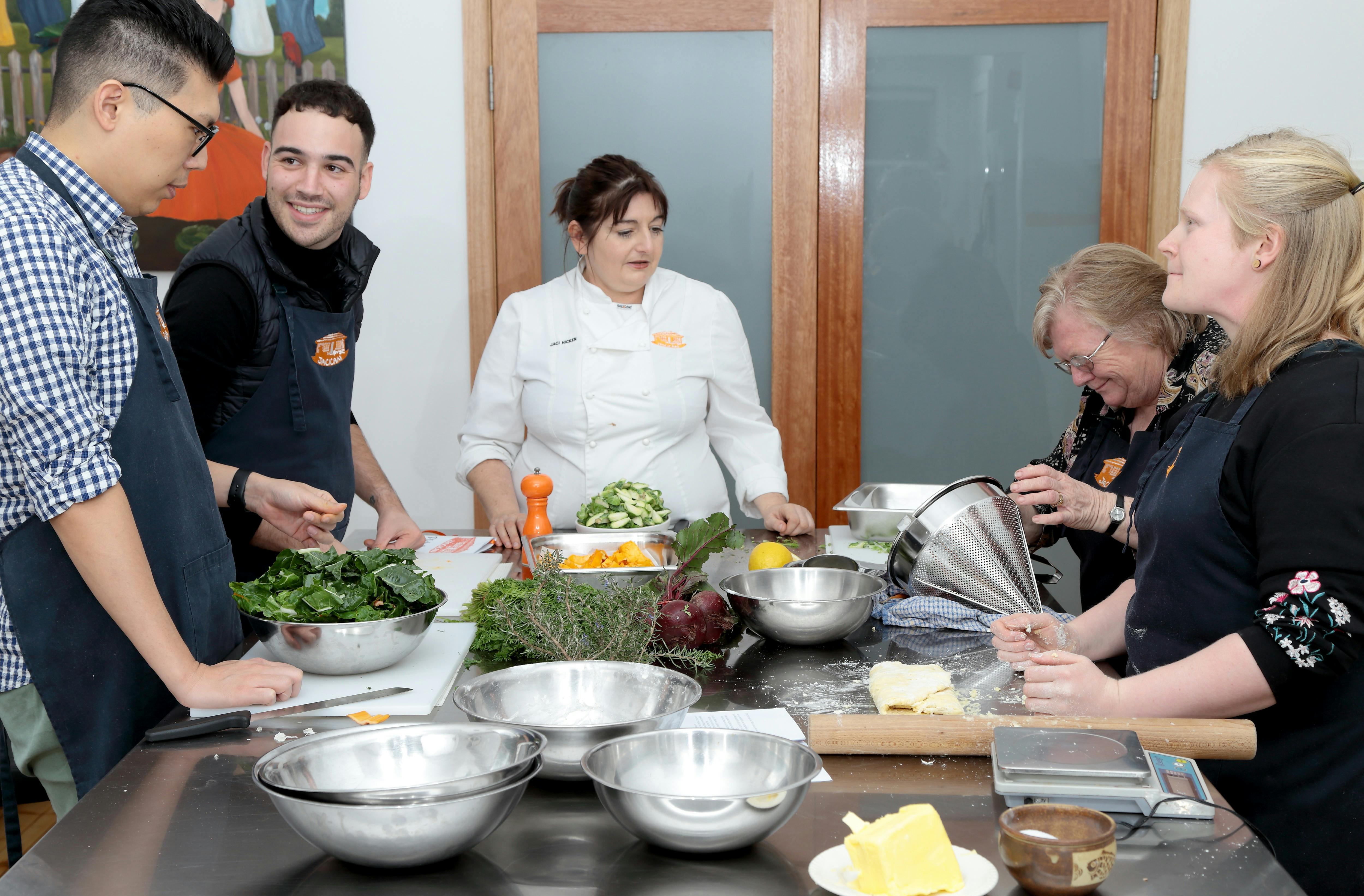 Join a harvest lunch cooking class at Jacican
