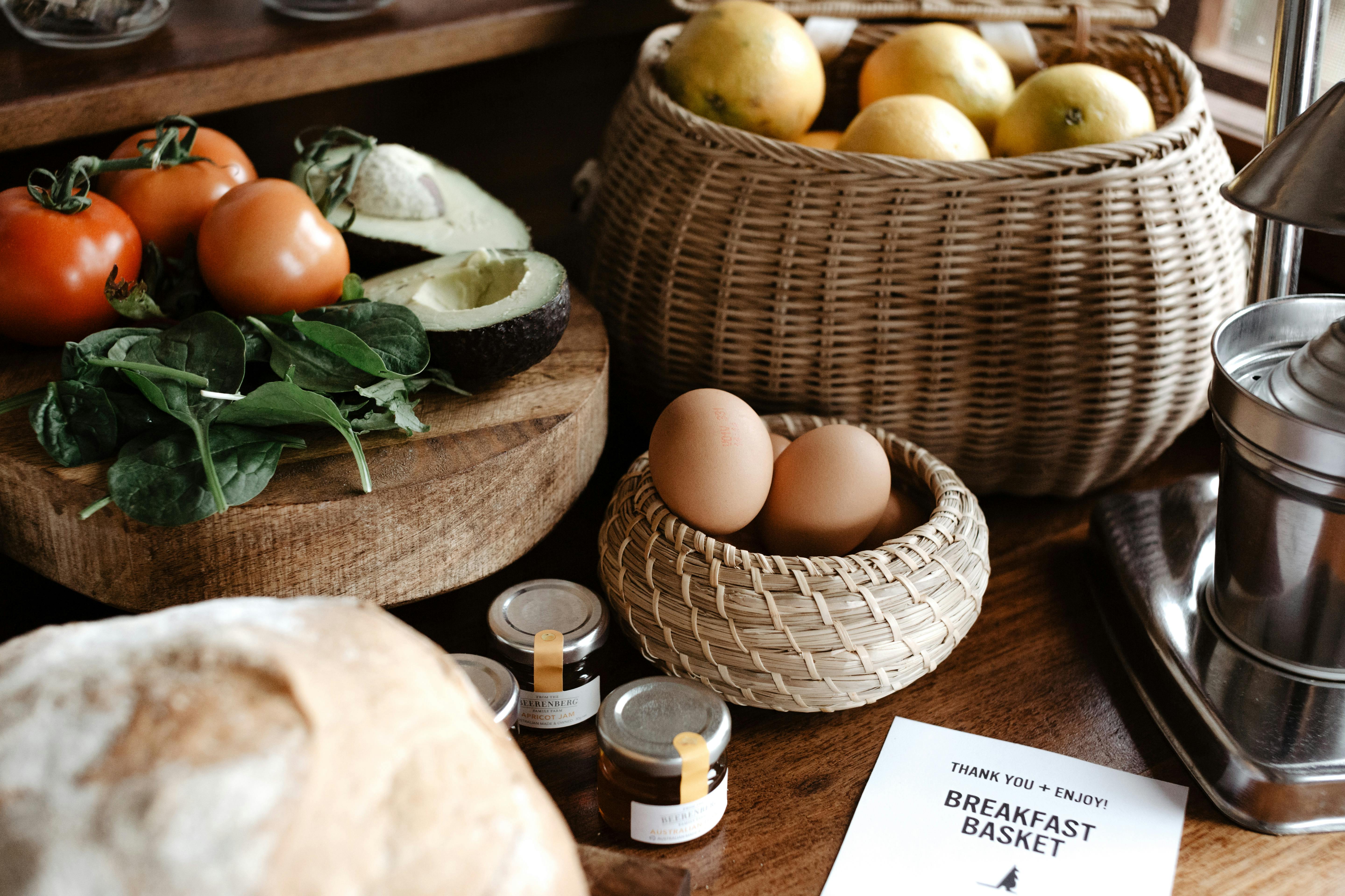 All stays include fresh, seasonal and locally sourced breakfast provisions for their stay