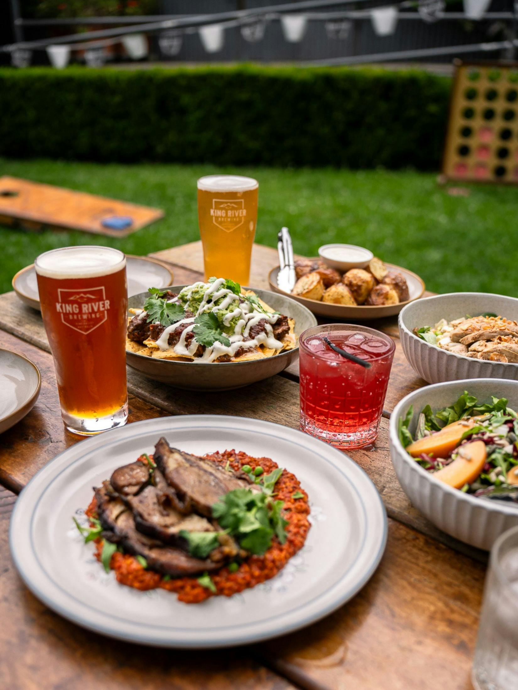 King River Brewing Seasonal Food Menu