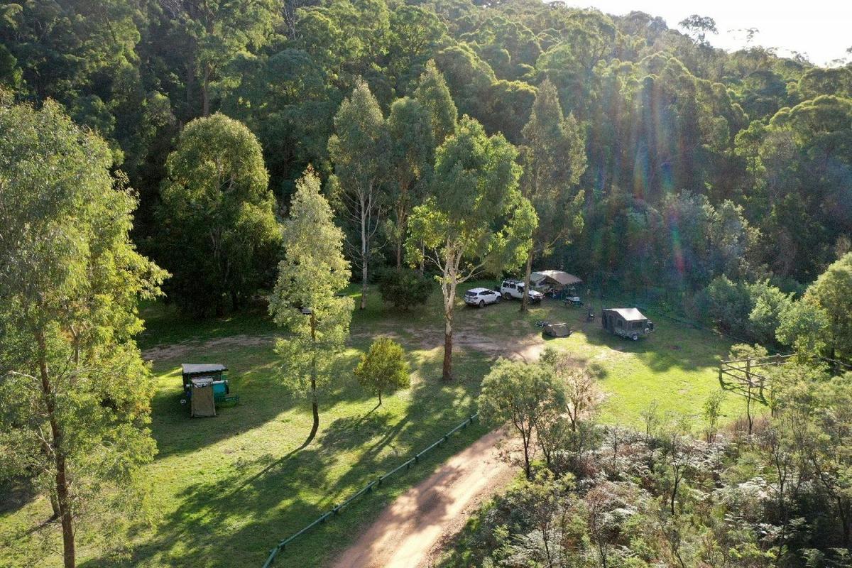 You won't run out of room at this spacious campground