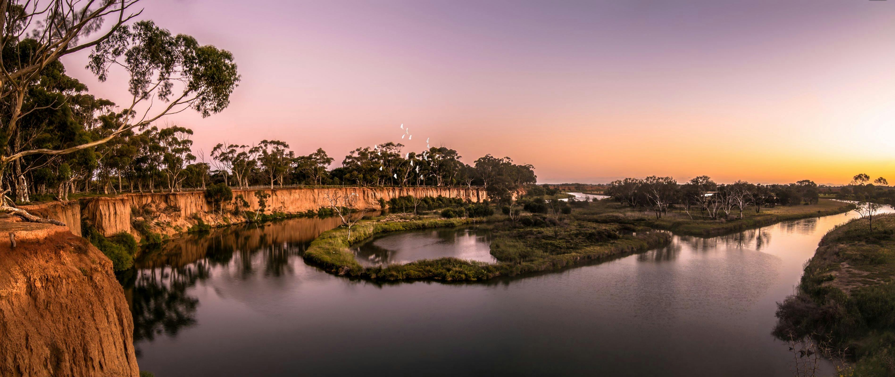 K Road Cliffs at dusk