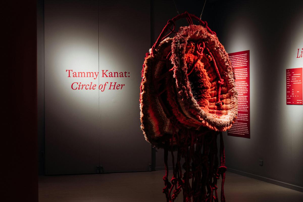 Tammy Kanat: Circle of Her, installation view of Lilith at the Jewish Museum of Australia.